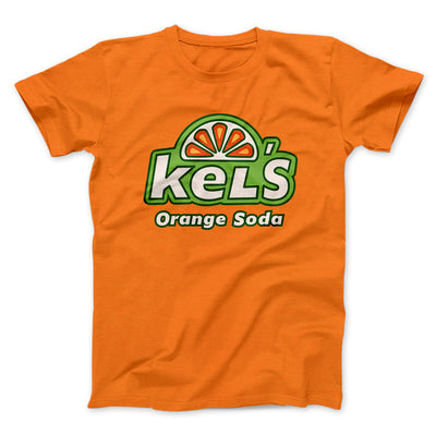 Kel's Orange Soda Men/Unisex T-Shirt Orange | Funny Shirt from Famous In Real Life