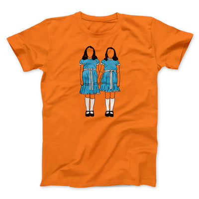 Grady Twins Funny Movie Men/Unisex T-Shirt Orange | Funny Shirt from Famous In Real Life