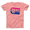 Best Bi Men/Unisex T-Shirt Pink | Funny Shirt from Famous In Real Life