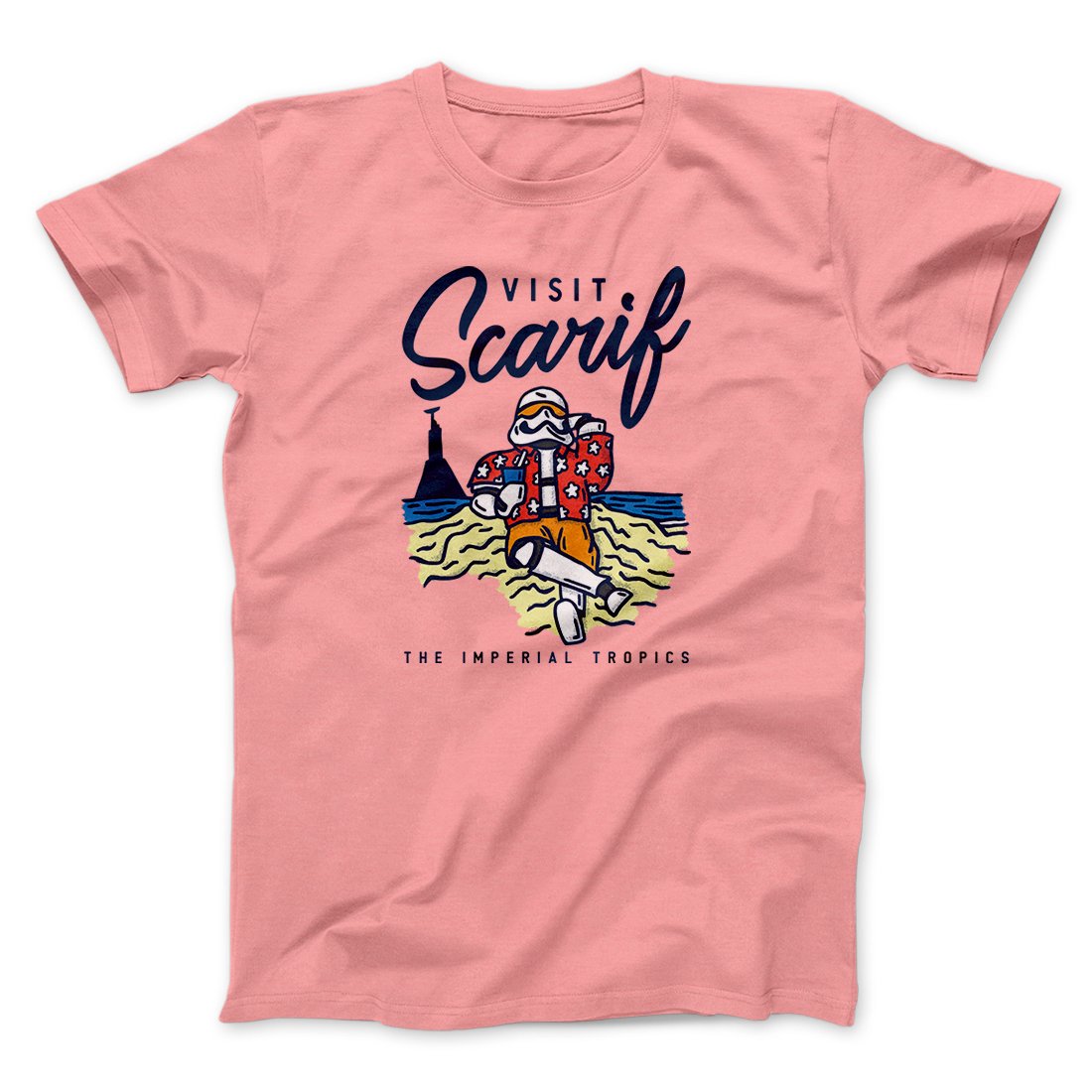 Visit Scarif Funny Movie Men/Unisex T-Shirt | Funny Shirt from Famous In Real Life