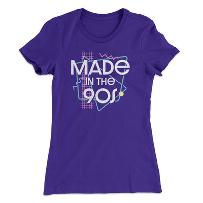 Made In The 90s Women's T-Shirt Purple Rush | Funny Shirt from Famous In Real Life