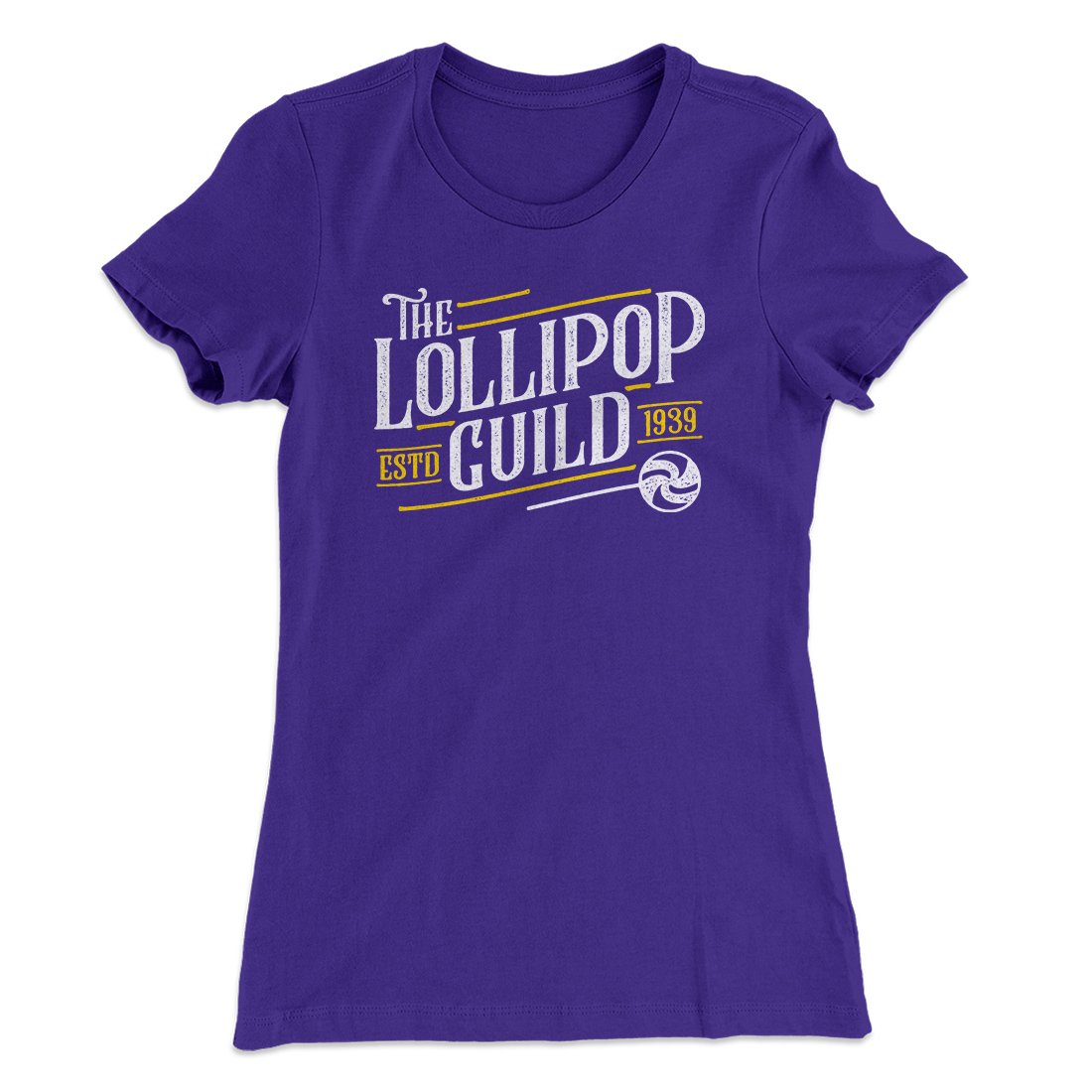Lollipop Guild Women's T-Shirt Team Purple | Funny Shirt from Famous In Real Life