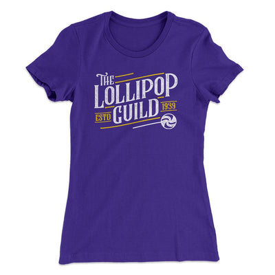 Lollipop Guild Women's T-Shirt Team Purple | Funny Shirt from Famous In Real Life
