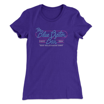 Blue Oyster Bar Women's T-Shirt Purple Rush | Funny Shirt from Famous In Real Life