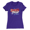 Spacely Space Sprockets Women's T-Shirt Purple Rush | Funny Shirt from Famous In Real Life