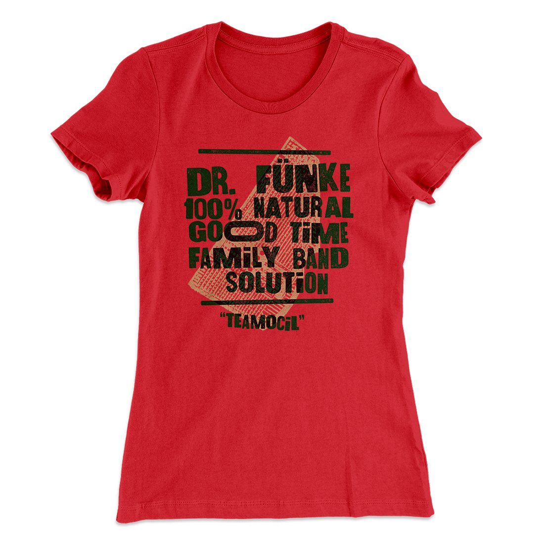 Dr. Fünke Band Women's T-Shirt | Funny Shirt from Famous In Real Life