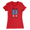 Grady Twins Women's T-Shirt Red | Funny Shirt from Famous In Real Life