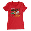 Pussy Magnet Funny Women's T-Shirt Red | Funny Shirt from Famous In Real Life