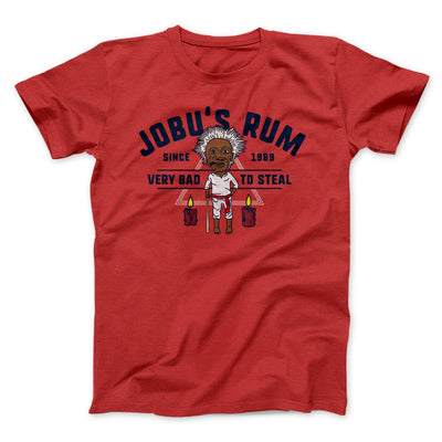 Jobu's Rum Funny Movie Men/Unisex T-Shirt Red | Funny Shirt from Famous In Real Life