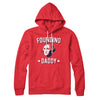 Founding Daddy Hoodie Red | Funny Shirt from Famous In Real Life