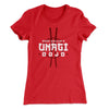 Unagi Dojo Women's T-Shirt Red | Funny Shirt from Famous In Real Life