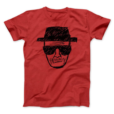 Heisenberg Men/Unisex T-Shirt Red | Funny Shirt from Famous In Real Life