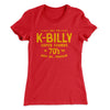 K-Billy Super Sounds Women's T-Shirt Red | Funny Shirt from Famous In Real Life