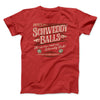 Schweddy Balls Men/Unisex T-Shirt Red | Funny Shirt from Famous In Real Life