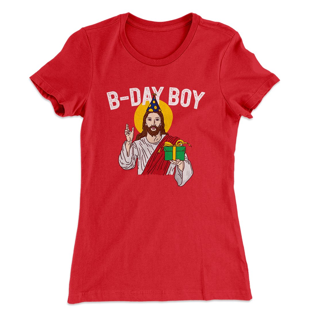 Christmas Birthday Boy Women's T-Shirt | Funny Shirt from Famous In Real Life