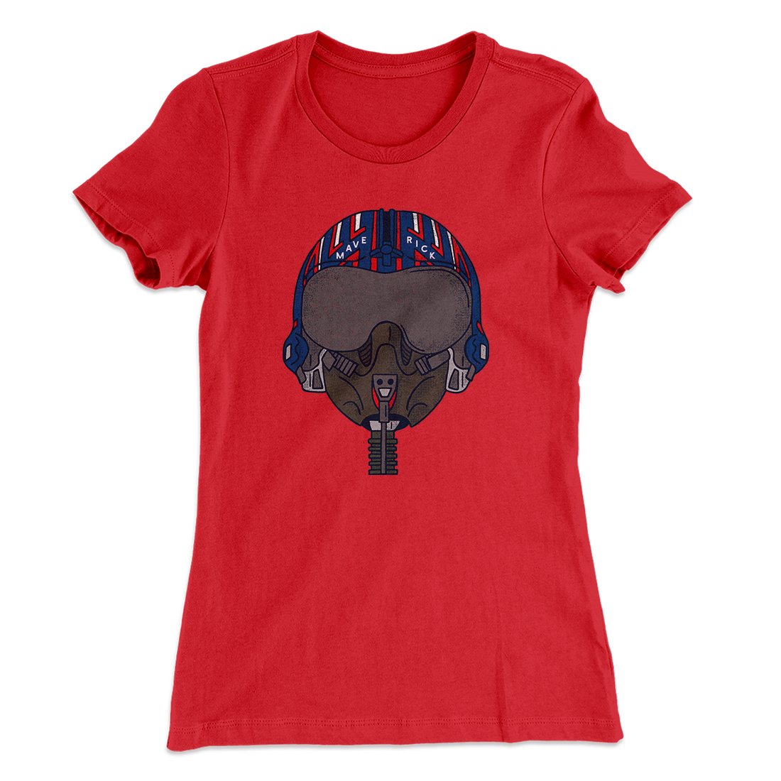Maverick Helmet Women's T-Shirt | Funny Shirt from Famous In Real Life