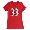 Gerald 33 Women's T-Shirt Red | Funny Shirt from Famous In Real Life