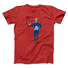 George Washington #1 Men/Unisex T-Shirt Red | Funny Shirt from Famous In Real Life