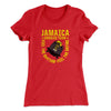 Jamaica Bobsled Team Women's T-Shirt Red | Funny Shirt from Famous In Real Life