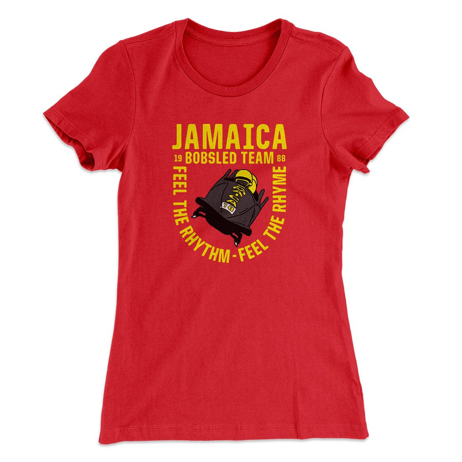 Jamaica Bobsled Team Women's T-Shirt | Funny Shirt from Famous In Real Life