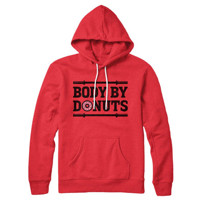 Body By Donuts Hoodie S | Funny Shirt from Famous In Real Life