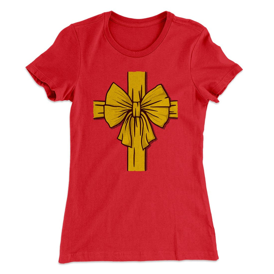 I am the Gift Women's T-Shirt Red | Funny Shirt from Famous In Real Life
