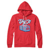 Dig It - Record Crate Hoodie Red | Funny Shirt from Famous In Real Life