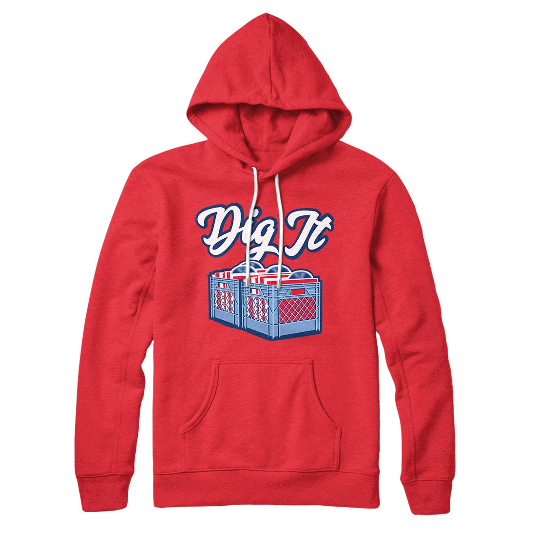 Dig It - Record Crate Hoodie | Funny Shirt from Famous In Real Life