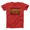 Lebowski Area Rugs Men/Unisex T-Shirt Red | Funny Shirt from Famous In Real Life