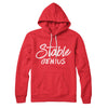 Very Stable Genius Hoodie Red | Funny Shirt from Famous In Real Life
