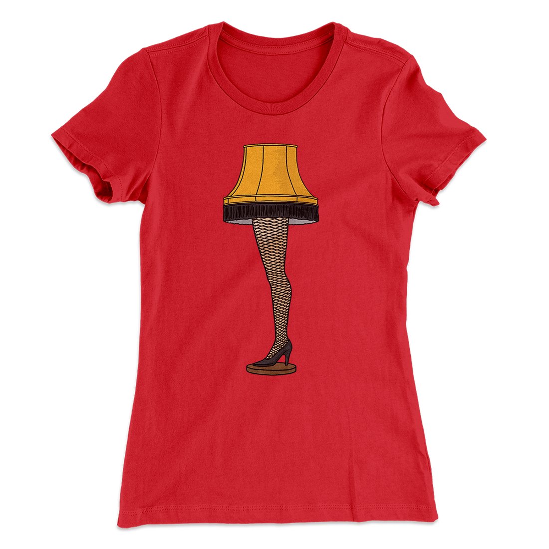 Leg Lamp Women's T-Shirt | Funny Shirt from Famous In Real Life