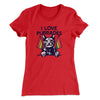 I Love Purrades Women's T-Shirt Red | Funny Shirt from Famous In Real Life
