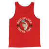 Shut Up Liver Men/Unisex Tank Top Red | Funny Shirt from Famous In Real Life