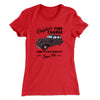 Ralphie's Tire Change Women's T-Shirt Red | Funny Shirt from Famous In Real Life