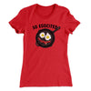So Eggcited Funny Women's T-Shirt Red | Funny Shirt from Famous In Real Life