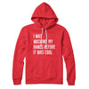 I Was Washing My Hands Before It Was Cool Hoodie Red | Funny Shirt from Famous In Real Life