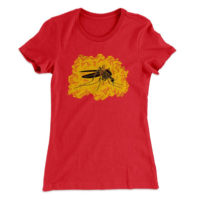 Amber Mosquito Women's T-Shirt Red | Funny Shirt from Famous In Real Life