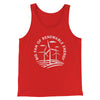 Big Fan of Renewable Energy Men/Unisex Tank Red | Funny Shirt from Famous In Real Life