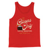 Closer's Coffee Men/Unisex Tank Top Red | Funny Shirt from Famous In Real Life