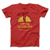 Ben Wyatt's Low Cal Calzone Zone Men/Unisex T-Shirt Red | Funny Shirt from Famous In Real Life