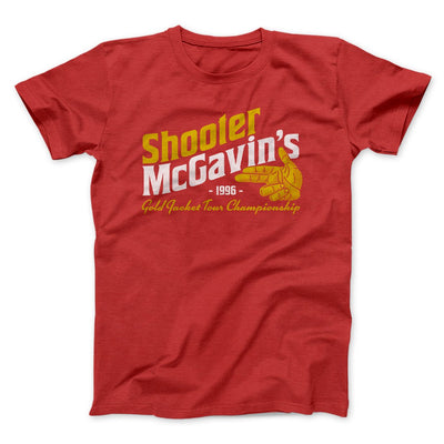 Shooter McGavin's Gold Jacket Tour Championship Funny Movie Men/Unisex T-Shirt Red | Funny Shirt from Famous In Real Life