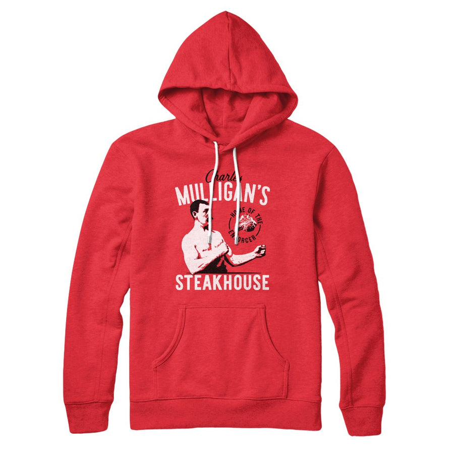 Charles Mulligan's Steakhouse Hoodie | Funny Shirt from Famous In Real Life