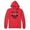 Shredded Hoodie Red | Funny Shirt from Famous In Real Life