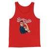 Boss Babe Men/Unisex Tank Red | Funny Shirt from Famous In Real Life