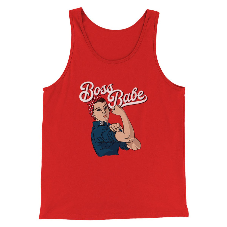 Boss Babe Men/Unisex Tank | Funny Shirt from Famous In Real Life