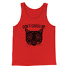 Don't Cross Me Men/Unisex Tank Top Red | Funny Shirt from Famous In Real Life