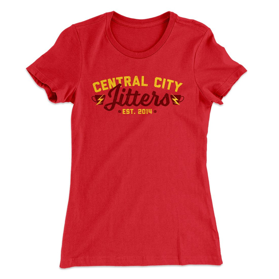 Central City Jitters Women's T-Shirt | Funny Shirt from Famous In Real Life