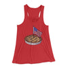 American Apple Pie Women's Flowey Tank Top Red | Funny Shirt from Famous In Real Life