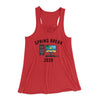 Spring Break 2020 Women's Flowey Tank Top Red | Funny Shirt from Famous In Real Life