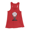 Babe Ruth Signed Ball Women's Flowey Tank Top Red | Funny Shirt from Famous In Real Life